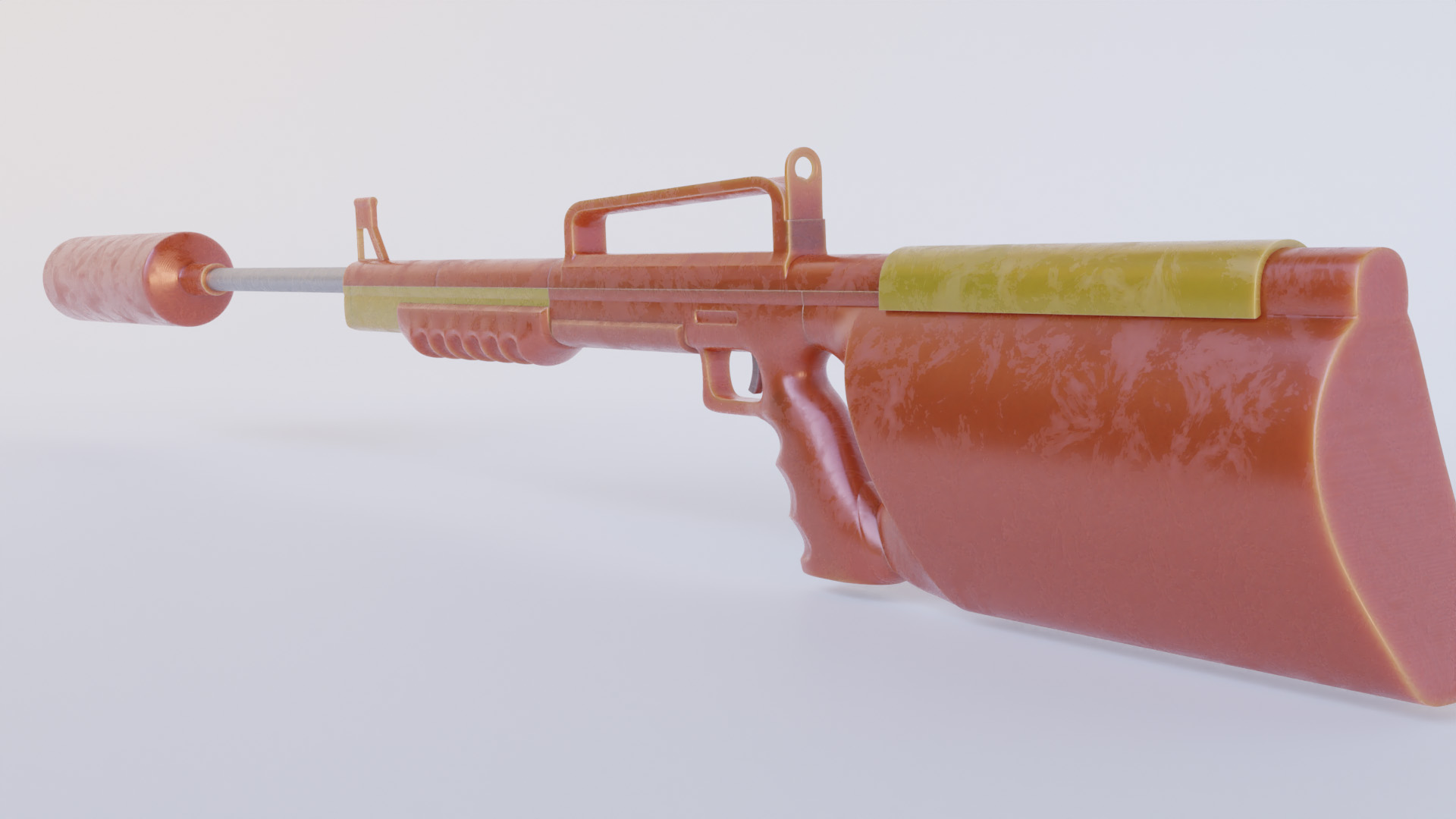 Spudgun 3D Model