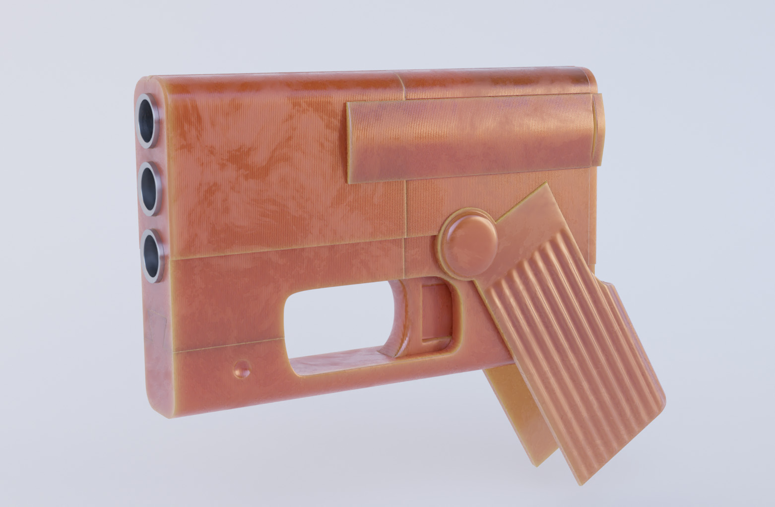 Pocket Pistol 3D Model