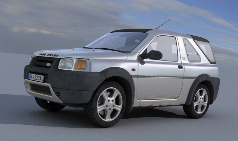 Landrover 3D Model