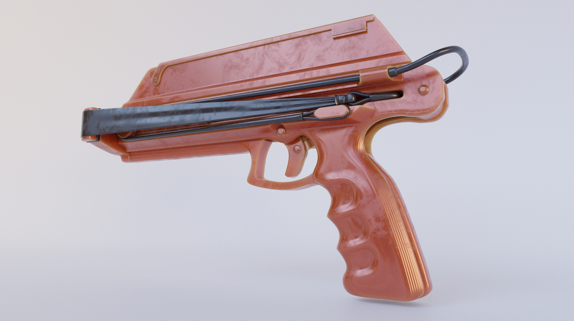 Slingshot Pistol 3D Model